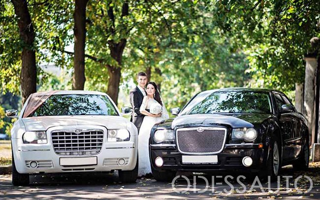 Аренда Chrysler 300c на свадьбу Одеса