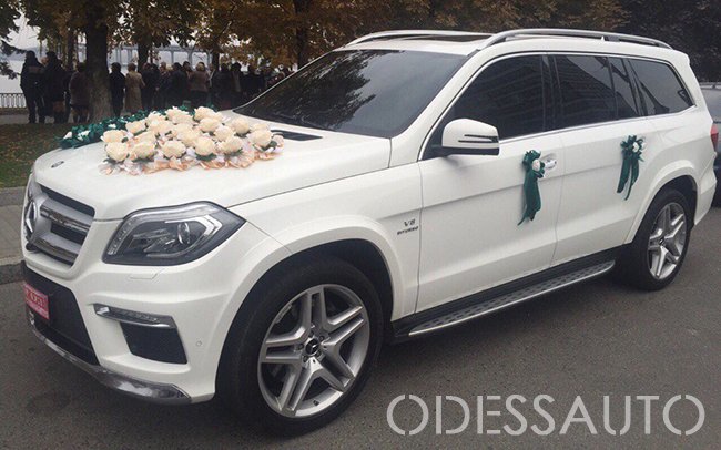 Аренда Mercedes GL на свадьбу Одеса