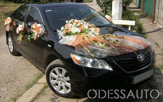 Аренда Toyota Camry 40 на свадьбу Одесса